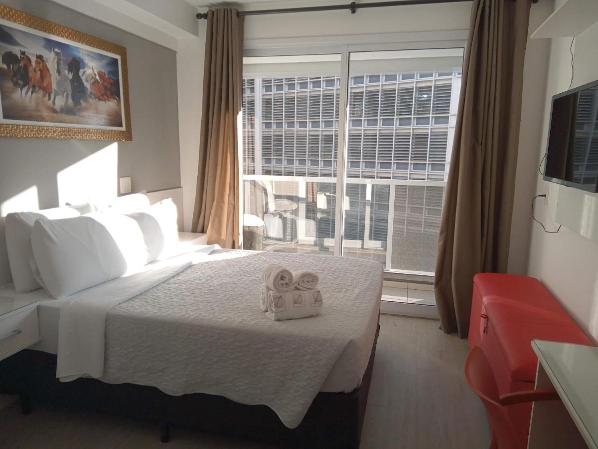 Studio Aconchego, Proximo A Rua Da Consolacao, Aos Metros Republica E Anhangabau, Com Ar Condicionado, Piscina, Academia, Wifi E Varanda São Paulo Kültér fotó
